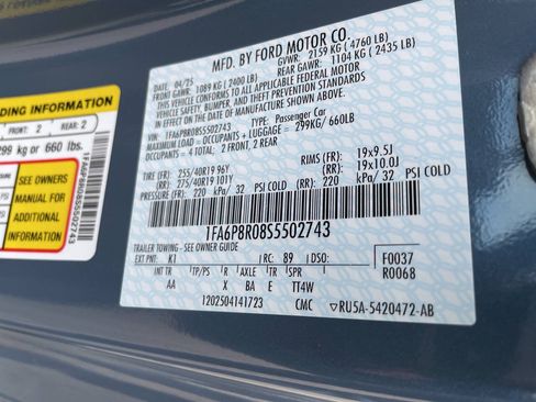 Used 2025 Ford Mustang Dark Horse RWD image 33