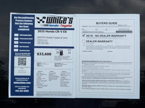 Used 2025 Honda CR-V EX image 32