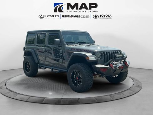 Used 2021 Jeep Wrangler Unlimited Rubicon AWD/4WD image 7