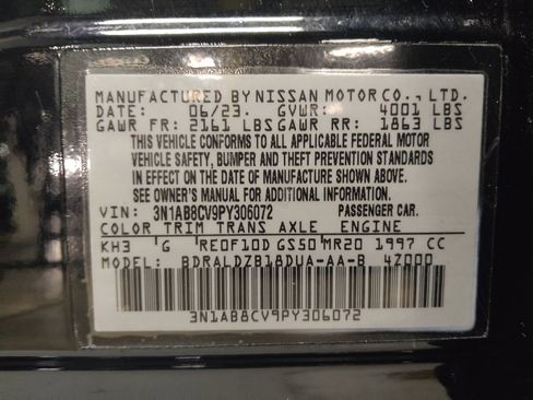 Used 2023 Nissan Sentra SV FWD image 33