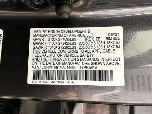 Used 2021 Honda CR-V EX-L image 32