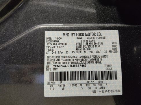 Used 2020 Ford Edge SEL AWD/4WD image 33