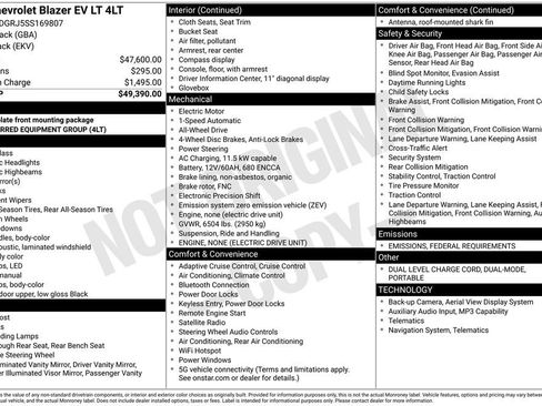 New 2025 Chevrolet Blazer EV LT image 30