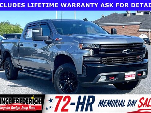 Used 2021 Chevrolet Silverado 1500 LT Trail Boss w/ Bed Protection Package AWD/4WD image 1