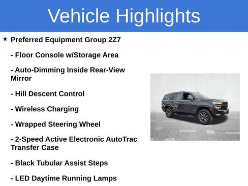 Certified 2023 Chevrolet Tahoe Z71 w/ Off-Road Capability Package image 6