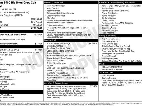 Used 2018 RAM 3500 Big Horn image 3