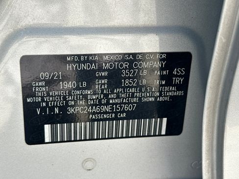 Used 2022 Hyundai Accent SE FWD image 26