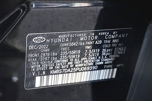 Used 2023 Hyundai Santa Fe Limited AWD/4WD image 15