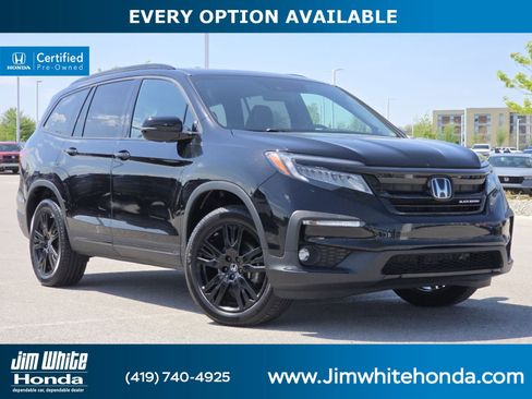 Certified 2021 Honda Pilot Black Edition image 1