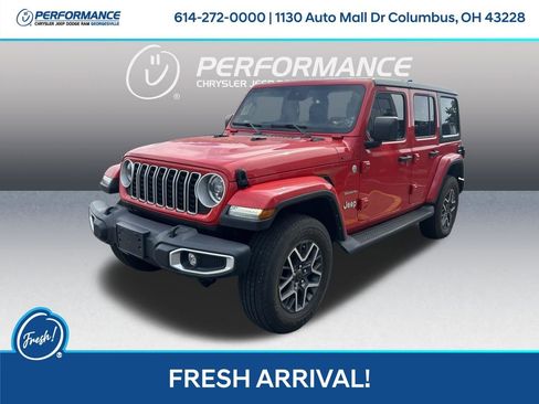 Used 2024 Jeep Wrangler Unlimited Sahara AWD/4WD image 1