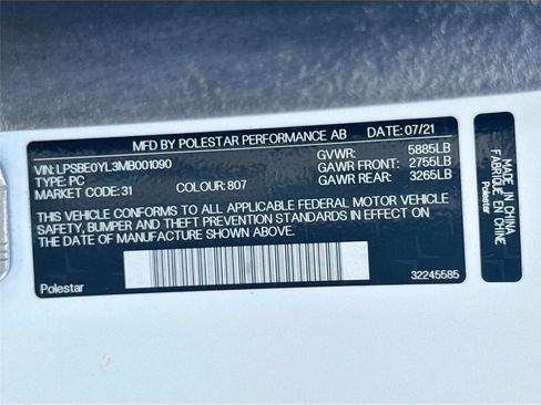 Used 2021 Polestar Polestar 1 image 31