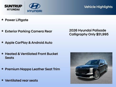 Certified 2026 Hyundai Palisade Calligraphy image 16