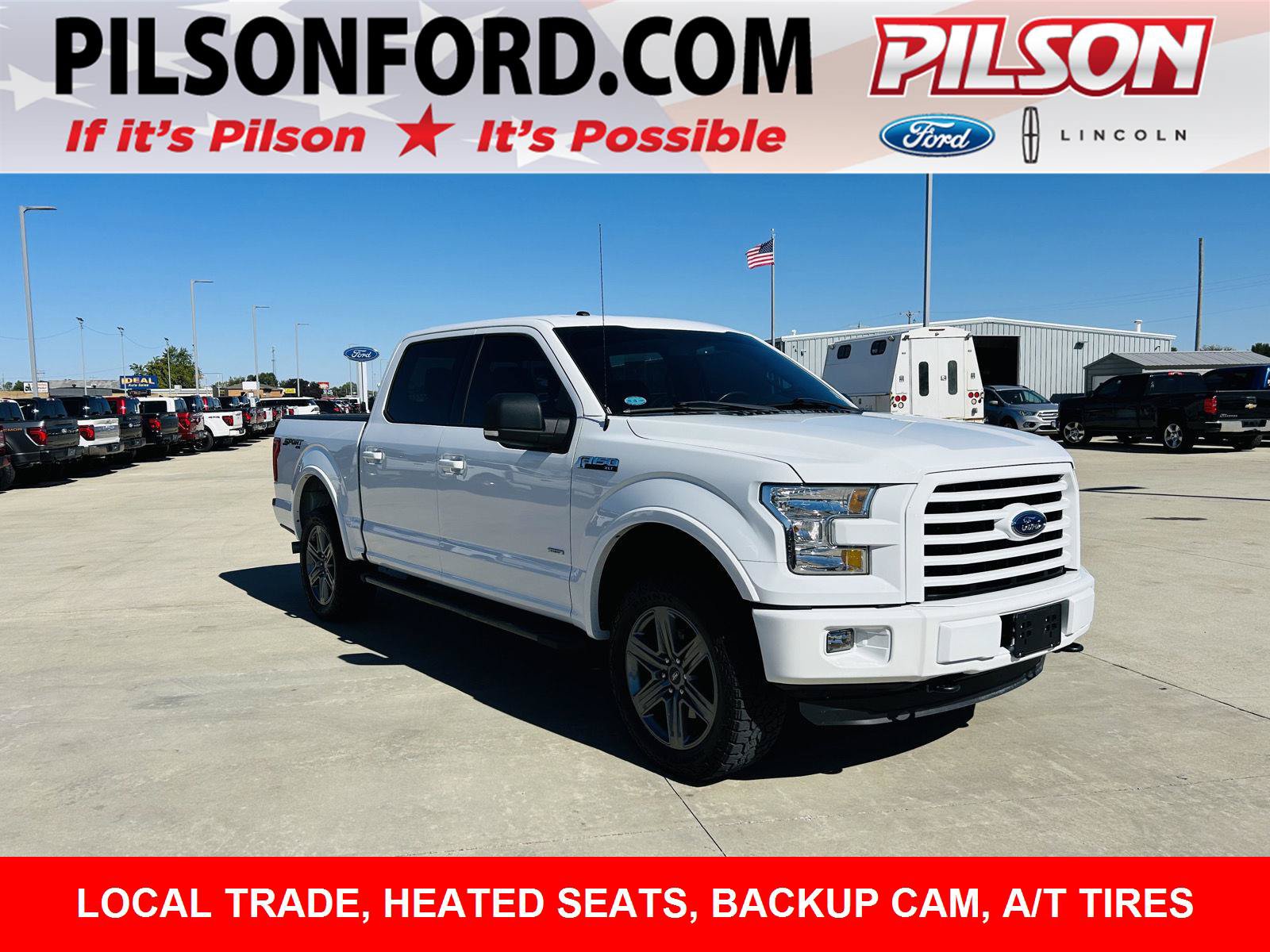 Used 2016 Ford F150 XLT w/ Equipment Group 302A Luxury AWD/4WD image 1