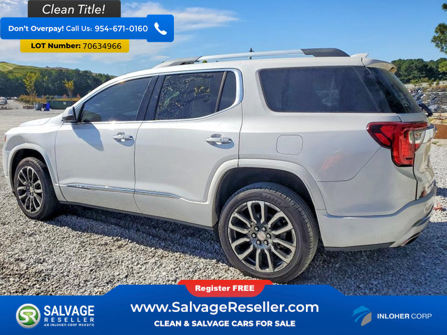 Used 2020 GMC Acadia Denali w/ Trailering Package FWD image 3