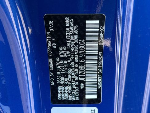 New 2026 Subaru BRZ Limited RWD image 30