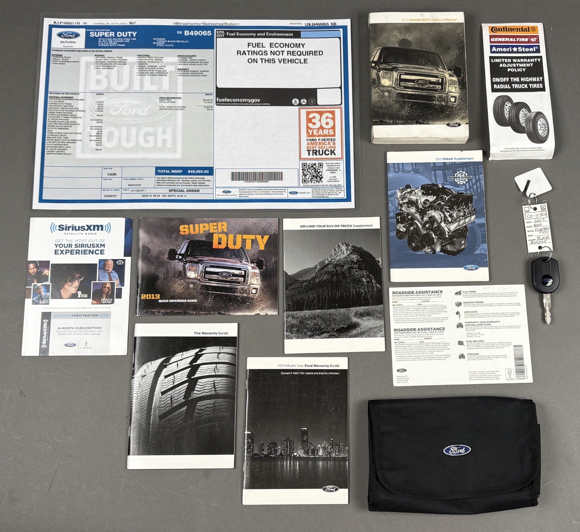 Used 2013 Ford F550 2WD Regular Cab Super Duty w/ Payload Upgrade Pkg image 3