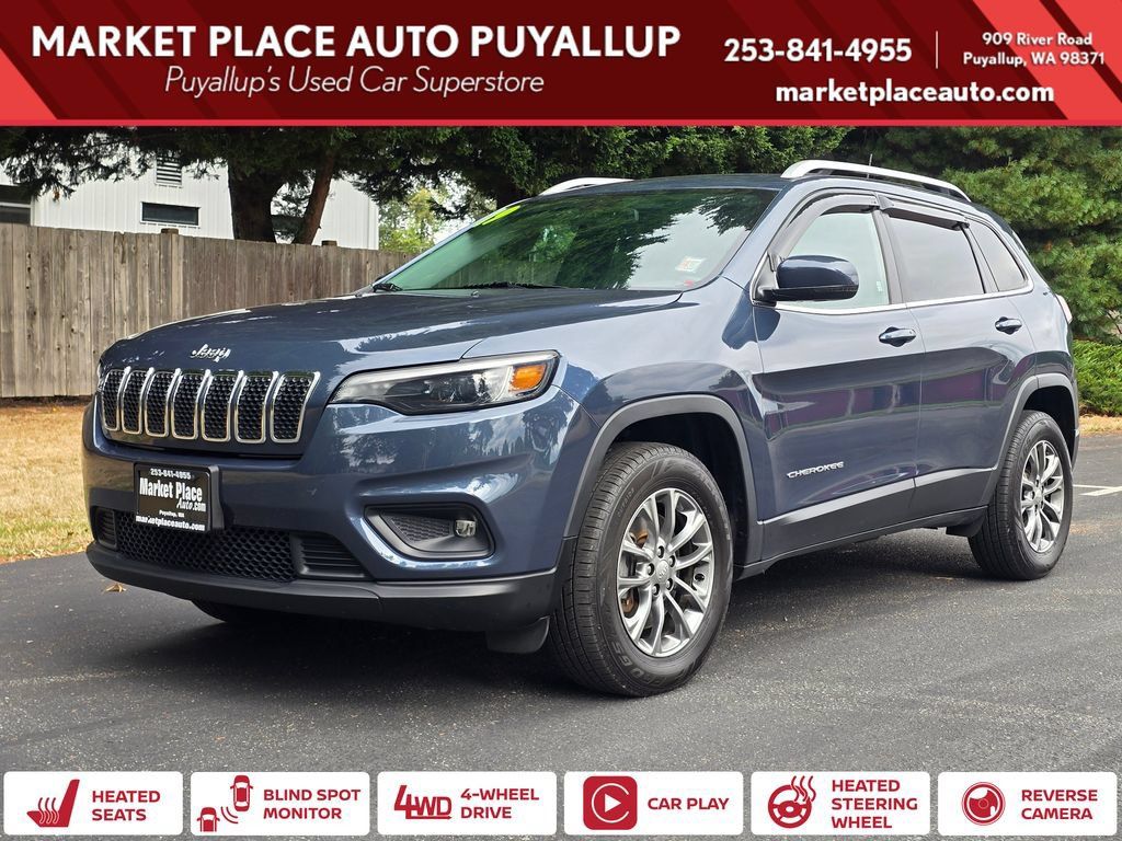 Used 2019 Jeep Cherokee Latitude Plus w/ Cold Weather Group AWD/4WD image 1