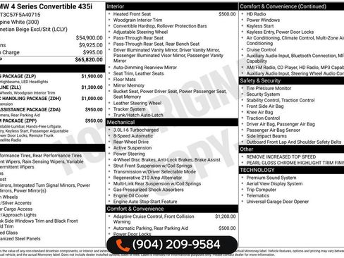 Used 2015 BMW 435i Convertible image 7