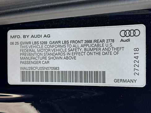 Used 2025 Audi A5 2.0T Premium Plus w/ Premium Plus AWD/4WD image 49
