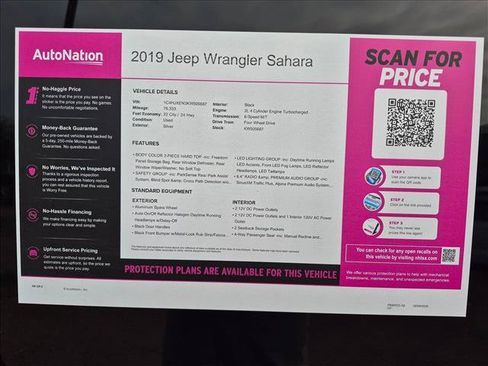 Used 2019 Jeep Wrangler Unlimited Sahara AWD/4WD image 22
