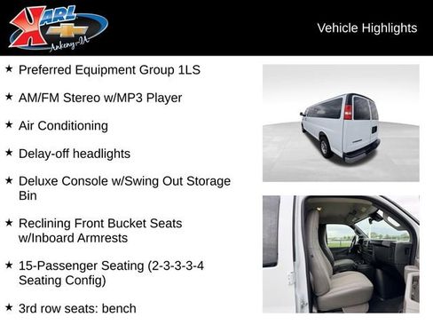 Used 2025 Chevrolet Express 3500 LS RWD image 2
