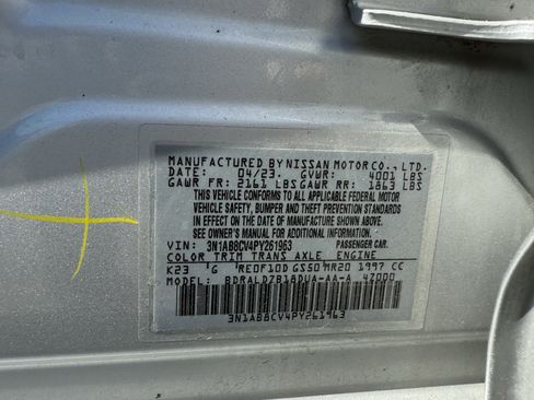 Used 2023 Nissan Sentra SV image 25