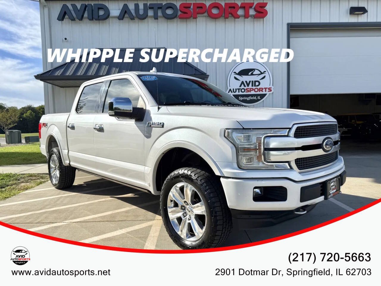 Used 2019 Ford F150 Platinum w/ Equipment Group 701A Luxury AWD/4WD image 1