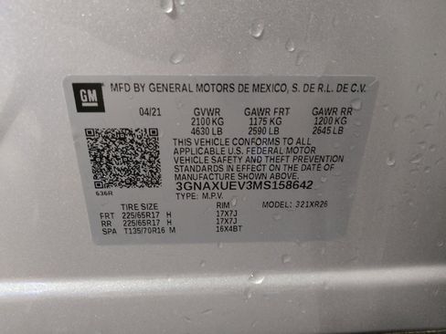 Used 2021 Chevrolet Equinox LT AWD/4WD image 33