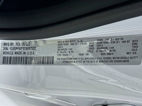 Used 2025 RAM 1500 Tungsten image 37