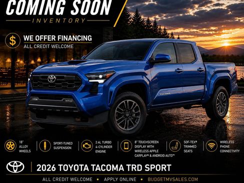 Used 2026 Toyota Tacoma TRD Sport AWD/4WD image 1