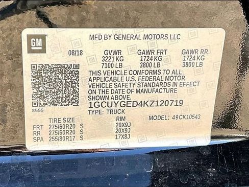 Used 2019 Chevrolet Silverado 1500 LTZ w/ LTZ Premium Package image 36