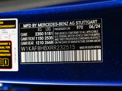 Used 2024 Mercedes-Benz C 43 AMG 4MATIC Sedan image 63