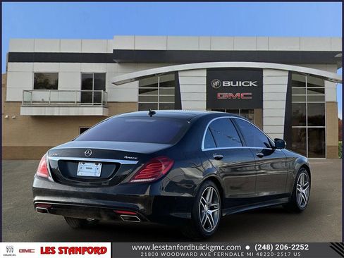 Used 2015 Mercedes-Benz S 550 4MATIC Sedan image 6