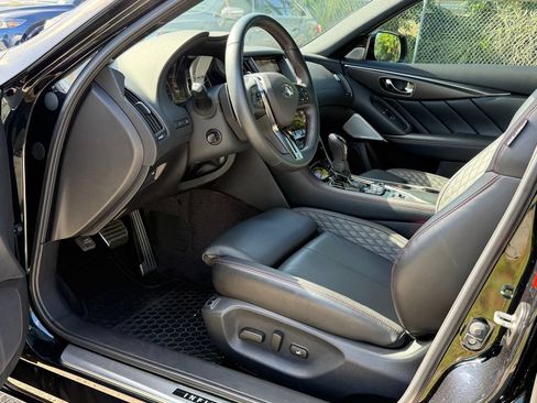 Used 2023 INFINITI Q50 Red Sport 400 w/ Black Opal Edition RWD image 13