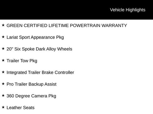 Used 2023 Ford F150 Lariat w/ Equipment Group 502A High AWD/4WD image 4