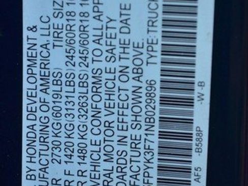 Used 2022 Honda Ridgeline RTL-E image 16