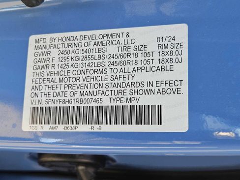 Certified 2024 Honda Passport TrailSport image 33