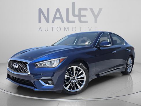Used 2023 INFINITI Q50 Luxe w/ Cargo Package RWD image 1