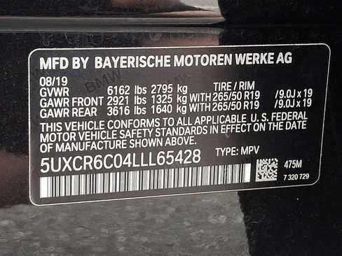 Used 2020 BMW X5 xDrive40i w/ Convenience Package AWD/4WD image 31