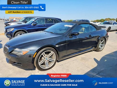 Used 2007 BMW M6 Convertible RWD image 1