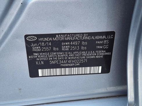 Used 2015 Hyundai Sonata Limited w/ Option Group 05 FWD image 15