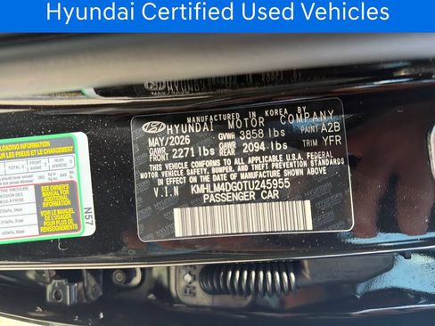 Certified 2026 Hyundai Elantra Sport FWD image 32