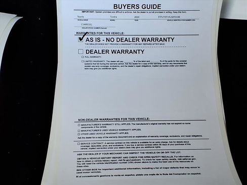 Used 2020 Toyota Tundra SR image 35