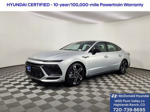 Certified 2025 Hyundai Sonata N Line FWD image 1