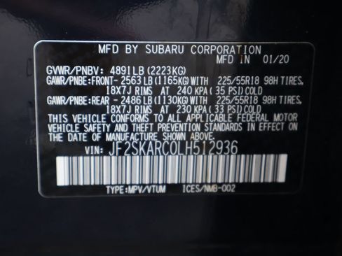 Used 2020 Subaru Forester Sport w/ Popular Package #2 AWD/4WD image 28