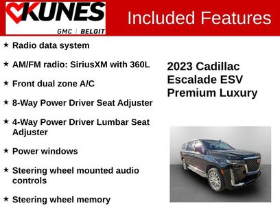 Used 2023 Cadillac Escalade ESV Premium Luxury