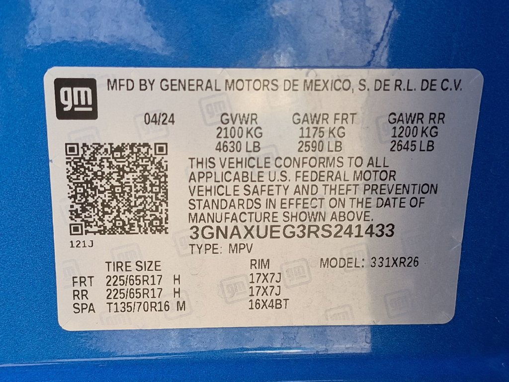 Used 2024 Chevrolet Equinox LT AWD/4WD image 30