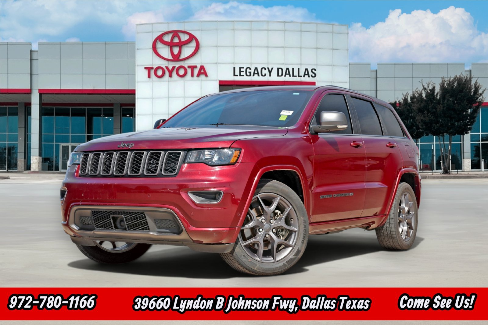 Used 2021 Jeep Grand Cherokee Limited w/ Quick Order Package 28K 80th RWD image 1