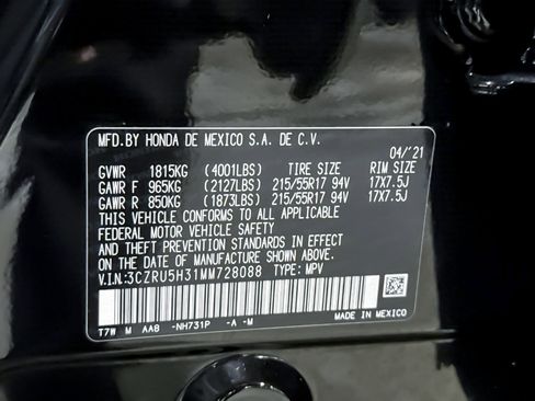 Used 2021 Honda HR-V LX image 20