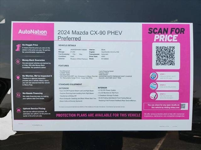 Used 2024 MAZDA CX-90 Plug-In Hybrid w/ Preferred AWD/4WD image 27